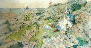 Carl Larsson vid kattegatt oil painting reproduction